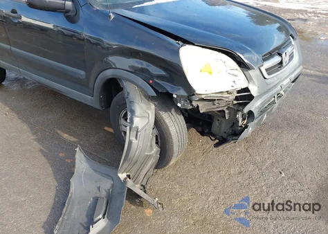 2002 Honda Cr-V Ex из США, поврежденный, VIN SHSRD78852U002595